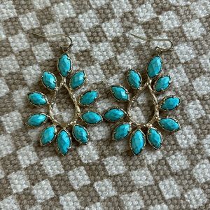 Kendra Scott blue earrings
